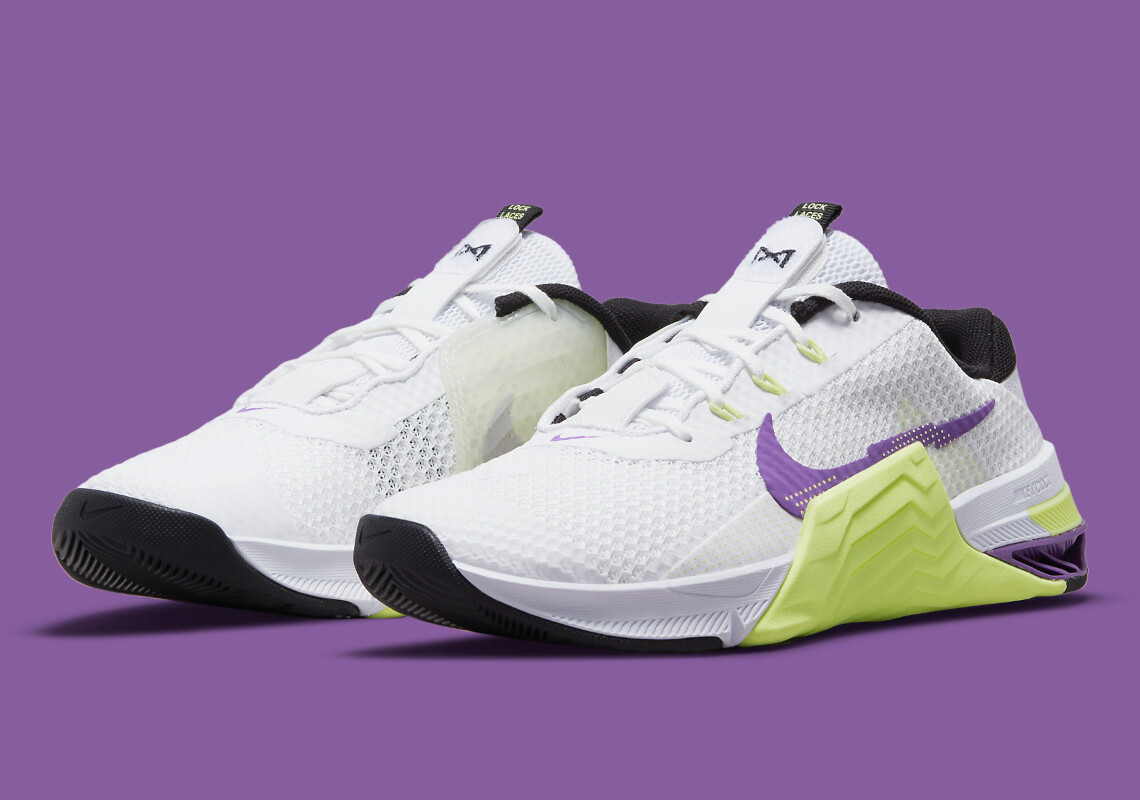 Women's Nike Metcon 7 White Wild Berry Lemon CZ8280-157 sz 5 Crossfit  Training | eBay